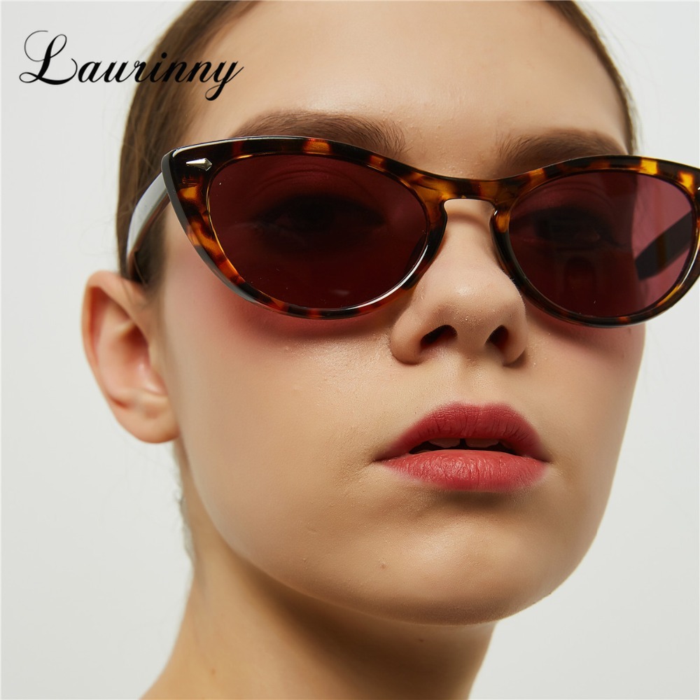 Women'S Fashion In The 70S - Vintage Cat Eye Leopard Sunglasses Women