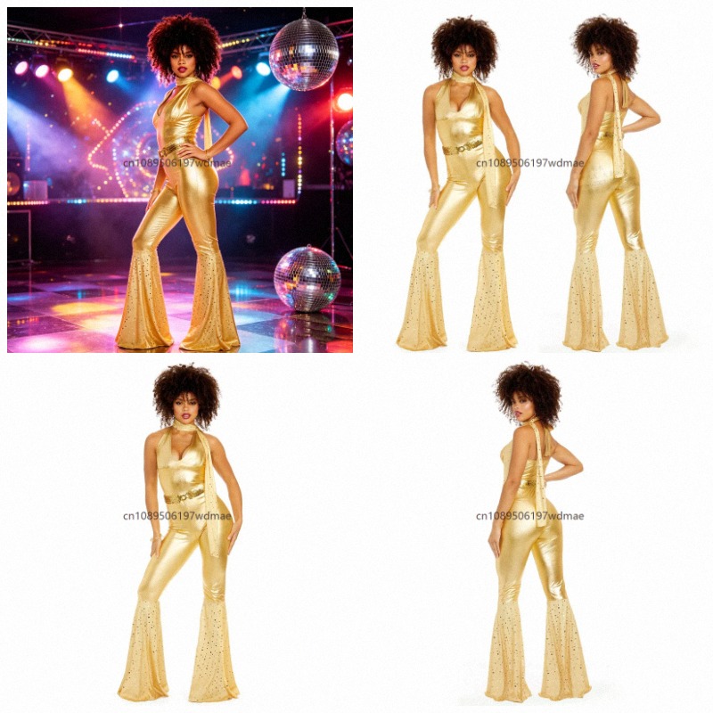 Women'S Fashion In The 70S - 70s Retro Disco Costume Fashion Stage