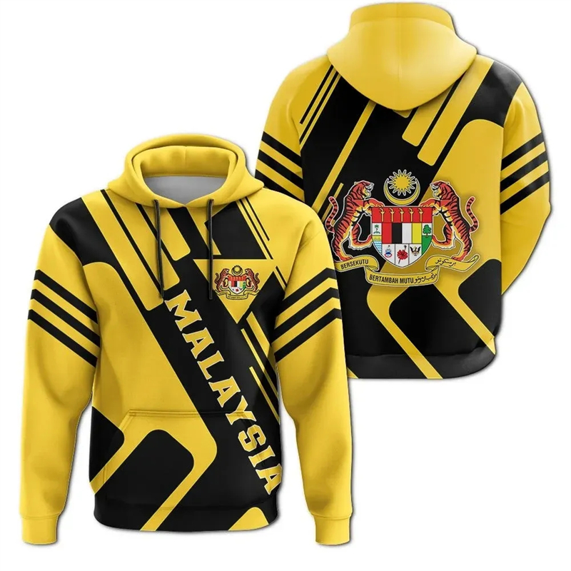 Women Fashion Malaysia - Malaysia Asia Country Flag Pattern Mens