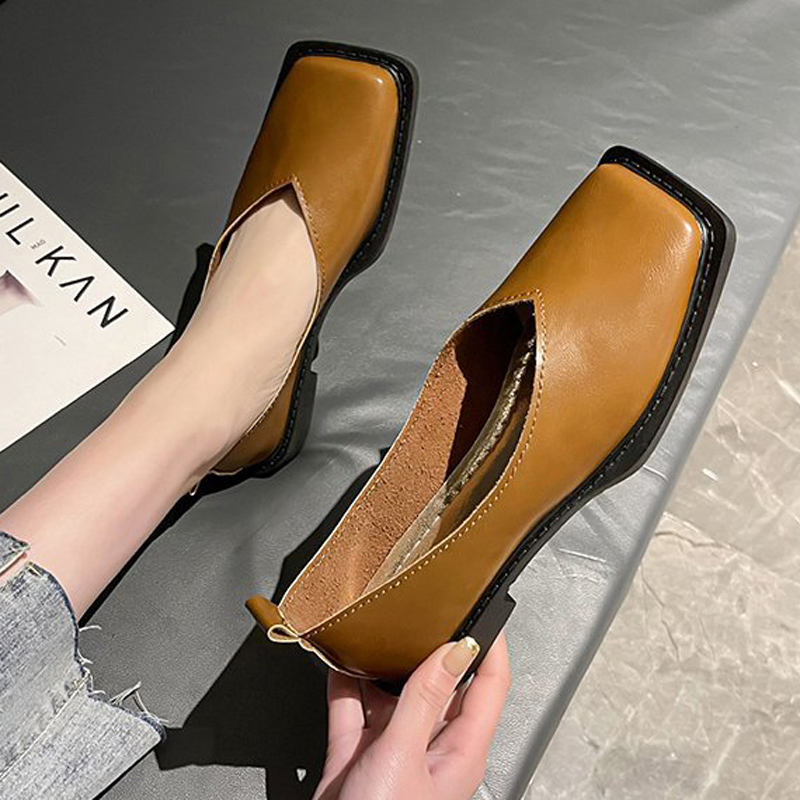 Women'S Fashion Footwear - Roman Women Low Heel Pumps Ladies