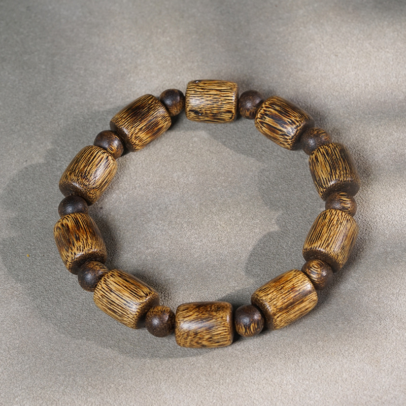 Women Fashion Malaysia - West Malaysia Agarwood Buddhist Rosary Barrel