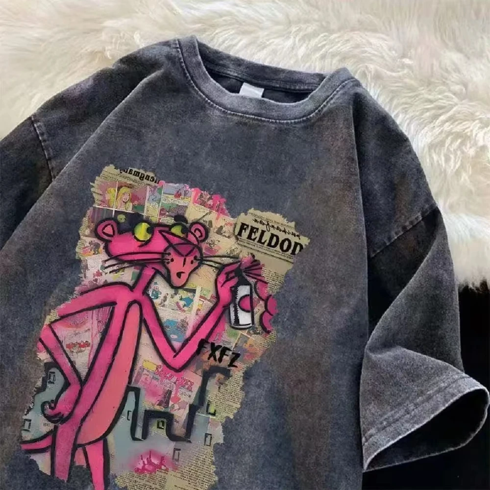 2025 Water-wash vintage t-shir - Women'S Fashion Trends Summer 2025 评论和价格