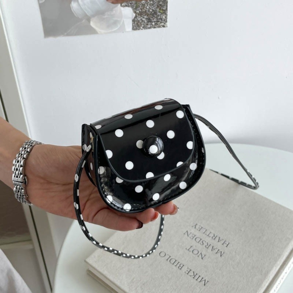 PU Leather Material Mini Saddl - Women Fashion Handbags 评论和价格