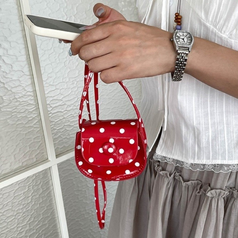 PU Leather Material Mini Saddl - Women Fashion Handbags 评论和价格