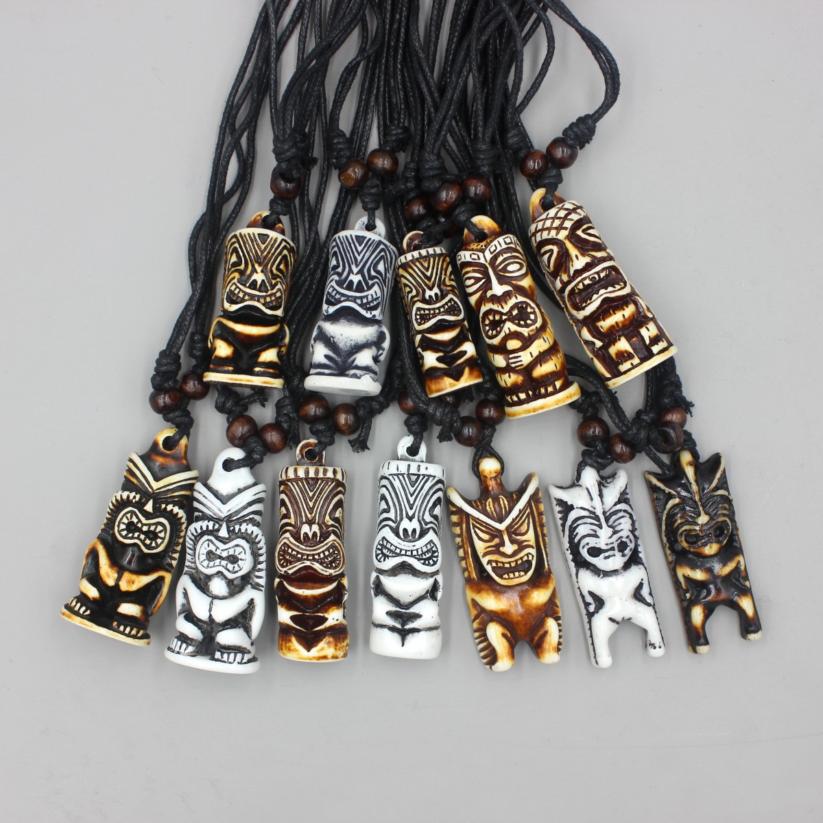 12pcs/Lot Hawaiian Tiki totem  - Women Fashion Nz 评论和价格