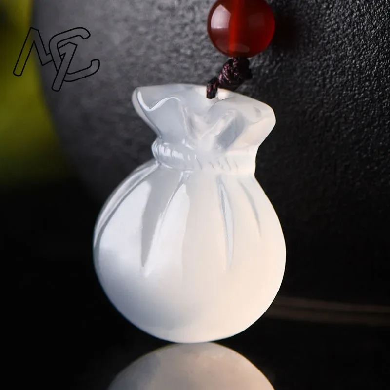 Natural Agate Blessing Bag Pen - Women'S Fashion Jewellery 评论和价格