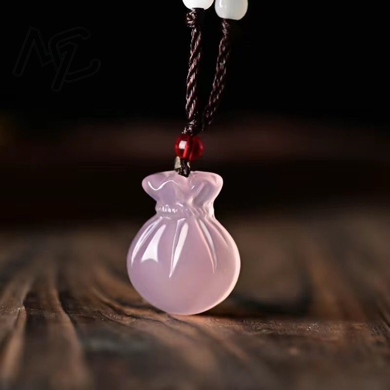 Natural Agate Blessing Bag Pen - Women'S Fashion Jewellery 评论和价格