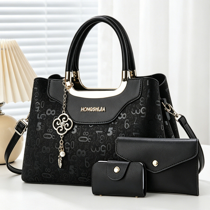 3-piece Fashion Women's Handba - Women Fashion Handbags 评论和价格