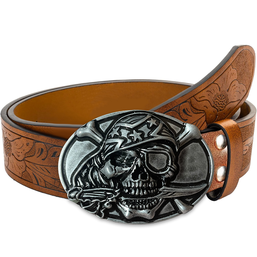 Bite Knife Skull Belt Exquisit - Women Fashion Nz 评论和价格