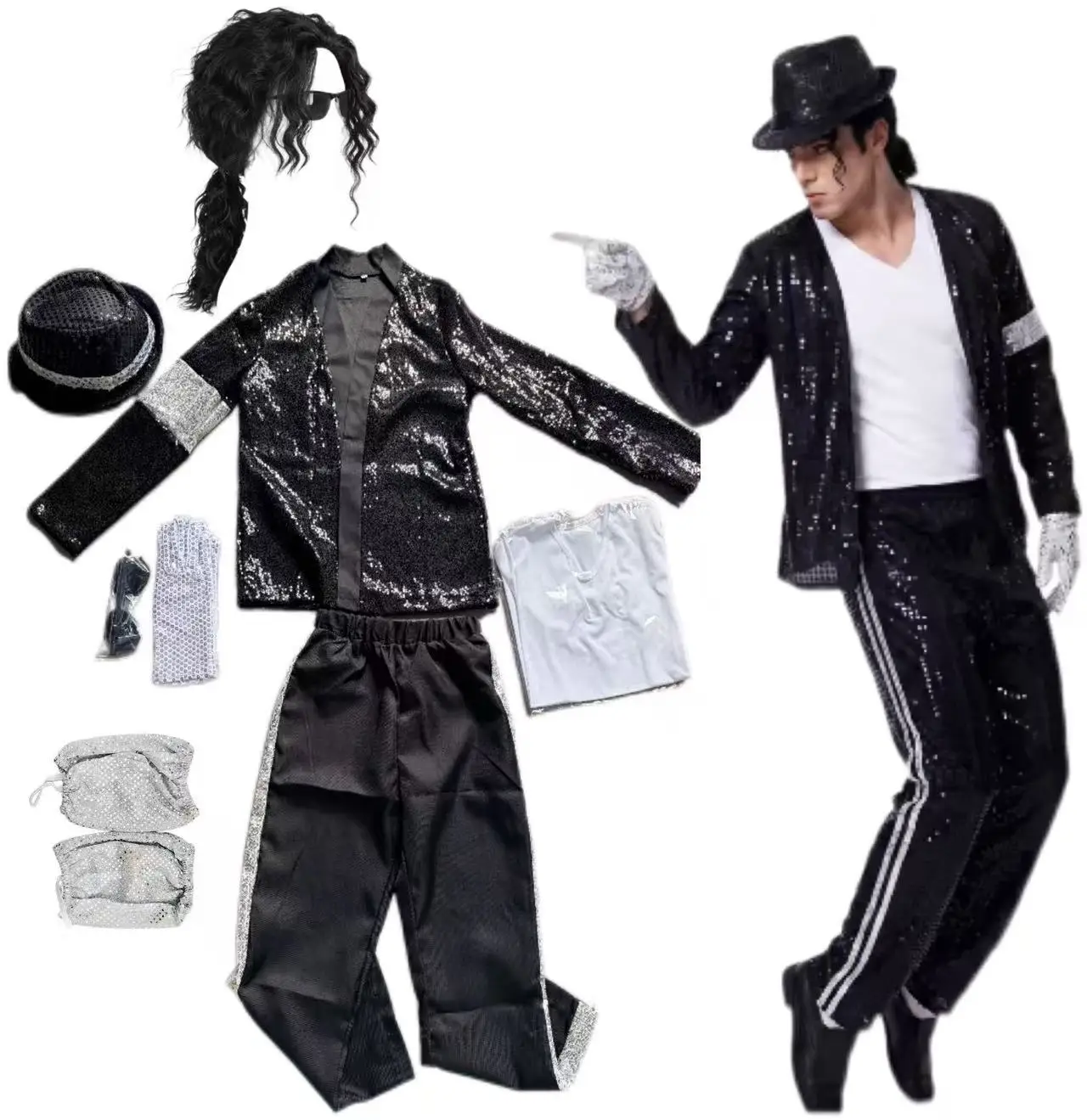 Adult Women Men 80s 90s Pop St - Women'S Fashion From The 80S 评论和价格