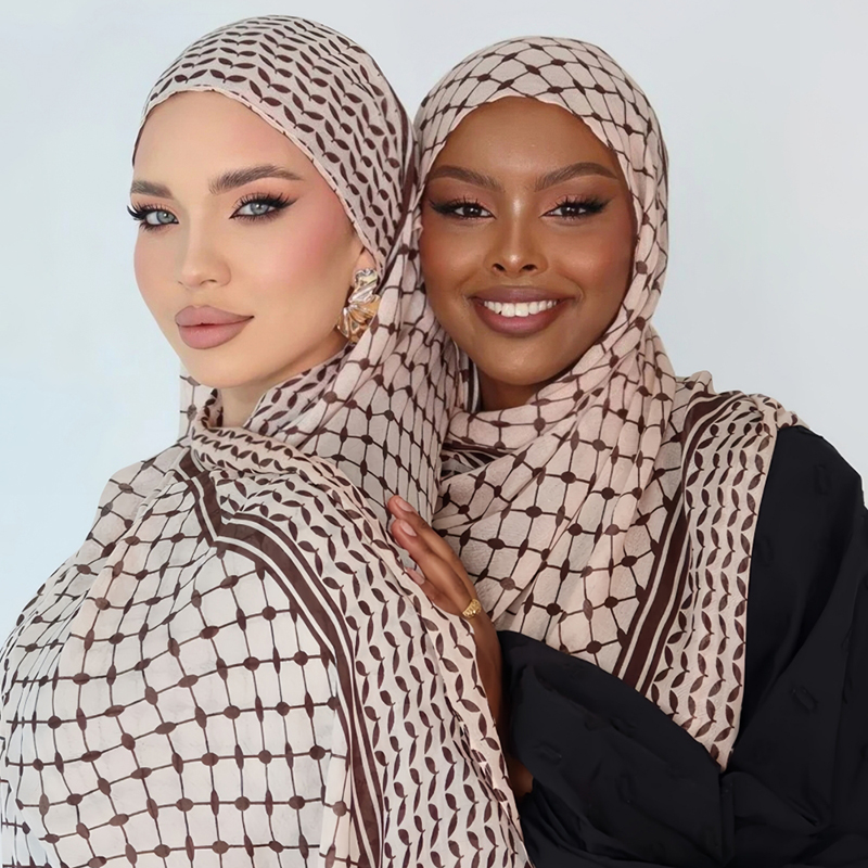 2/Pcs Arab Chiffon Scarf Women - Women Fashion Uae 评论和价格