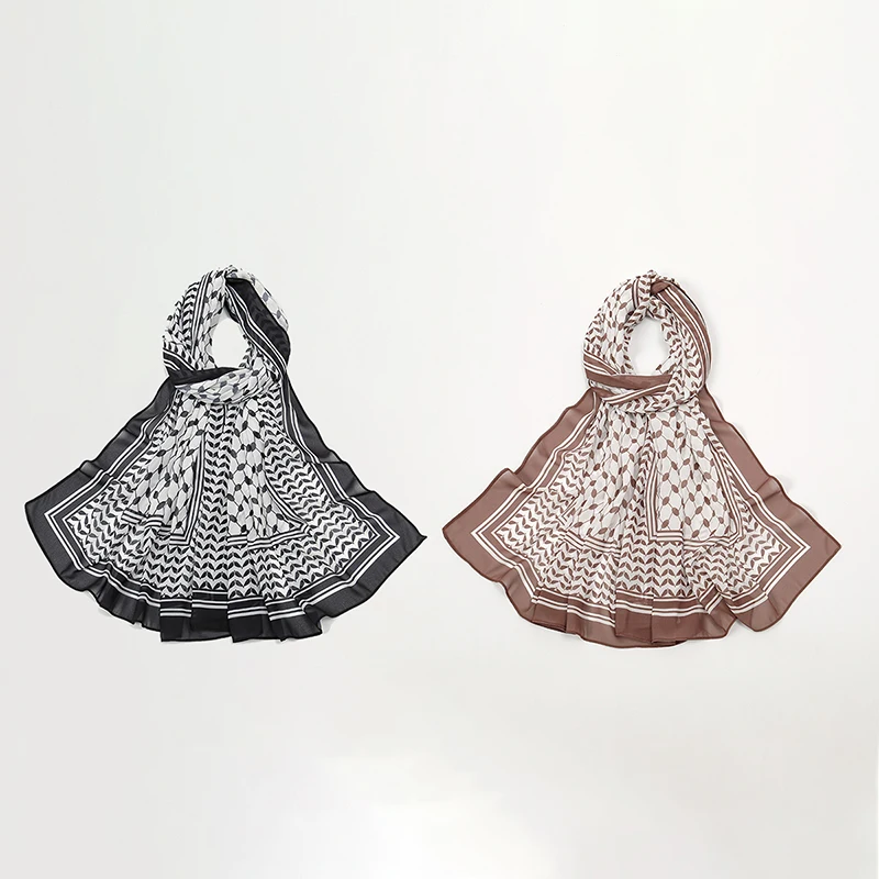 2/Pcs Arab Chiffon Scarf Women - Women Fashion Uae 评论和价格