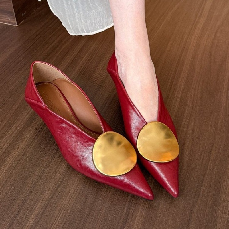 2025 Spring Summer Pointed Toe - Women'S Fashion Footwear 评论和价格