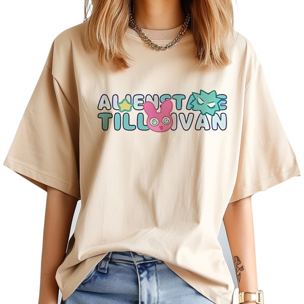 Alien Stage t-shirt girl party - Women'S Fashion From The 80S 评论和价格