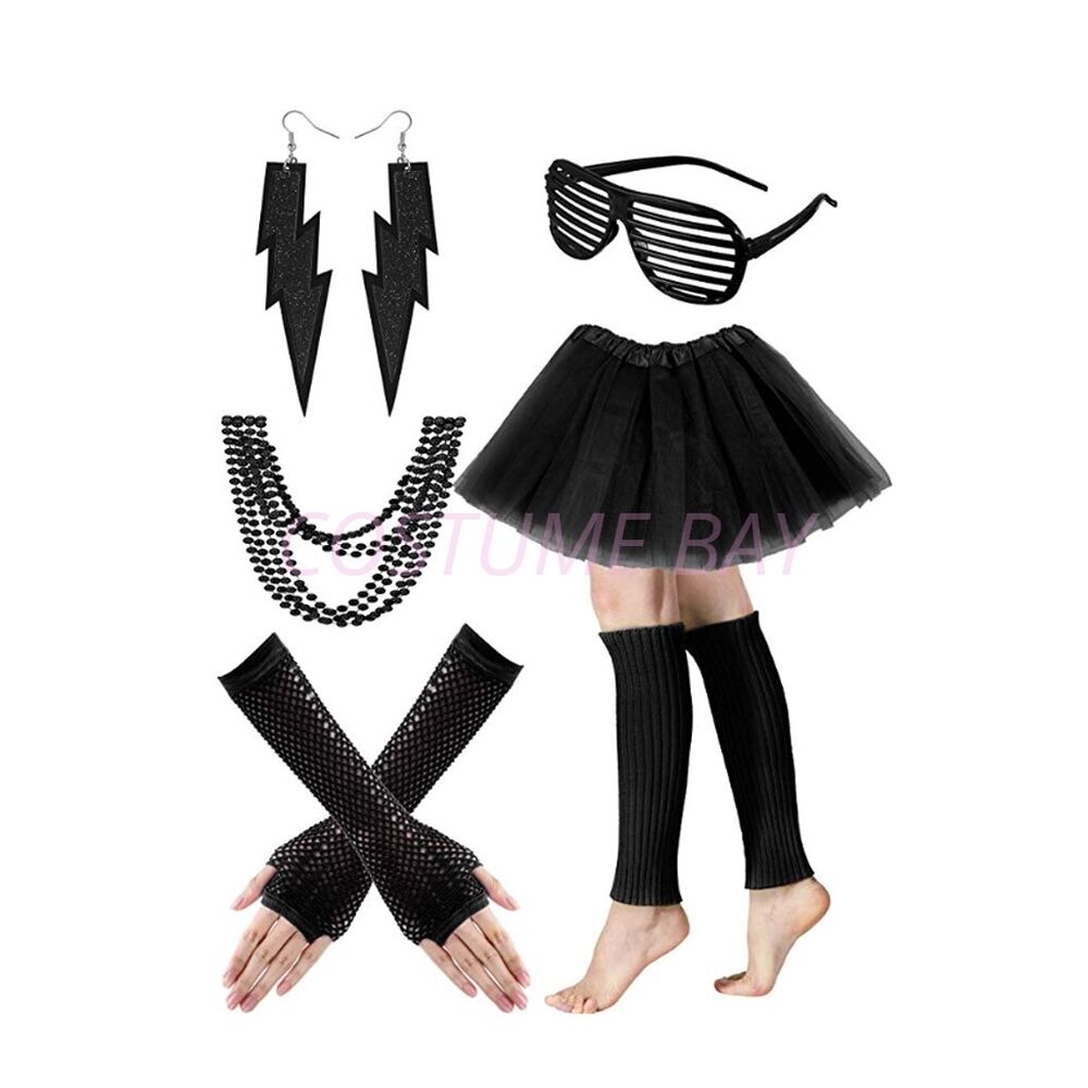 PESENAR Womens Neon 80s Tutu S - Women'S Fashion From The 80S 评论和价格