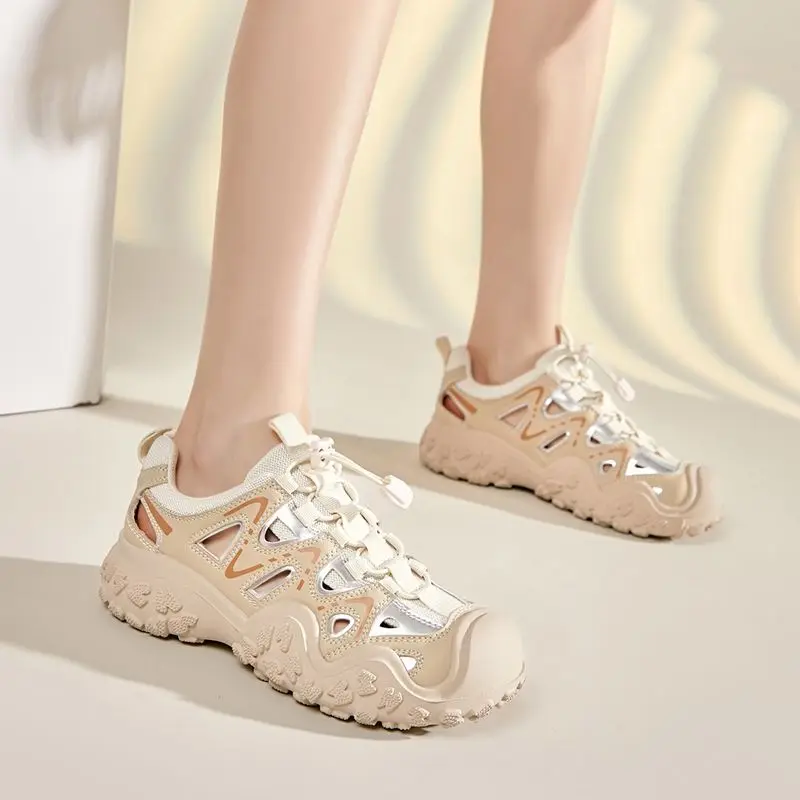 Hollow Women's Sports Shoes St - Women'S Fashion Trends Summer 2025 评论和价格