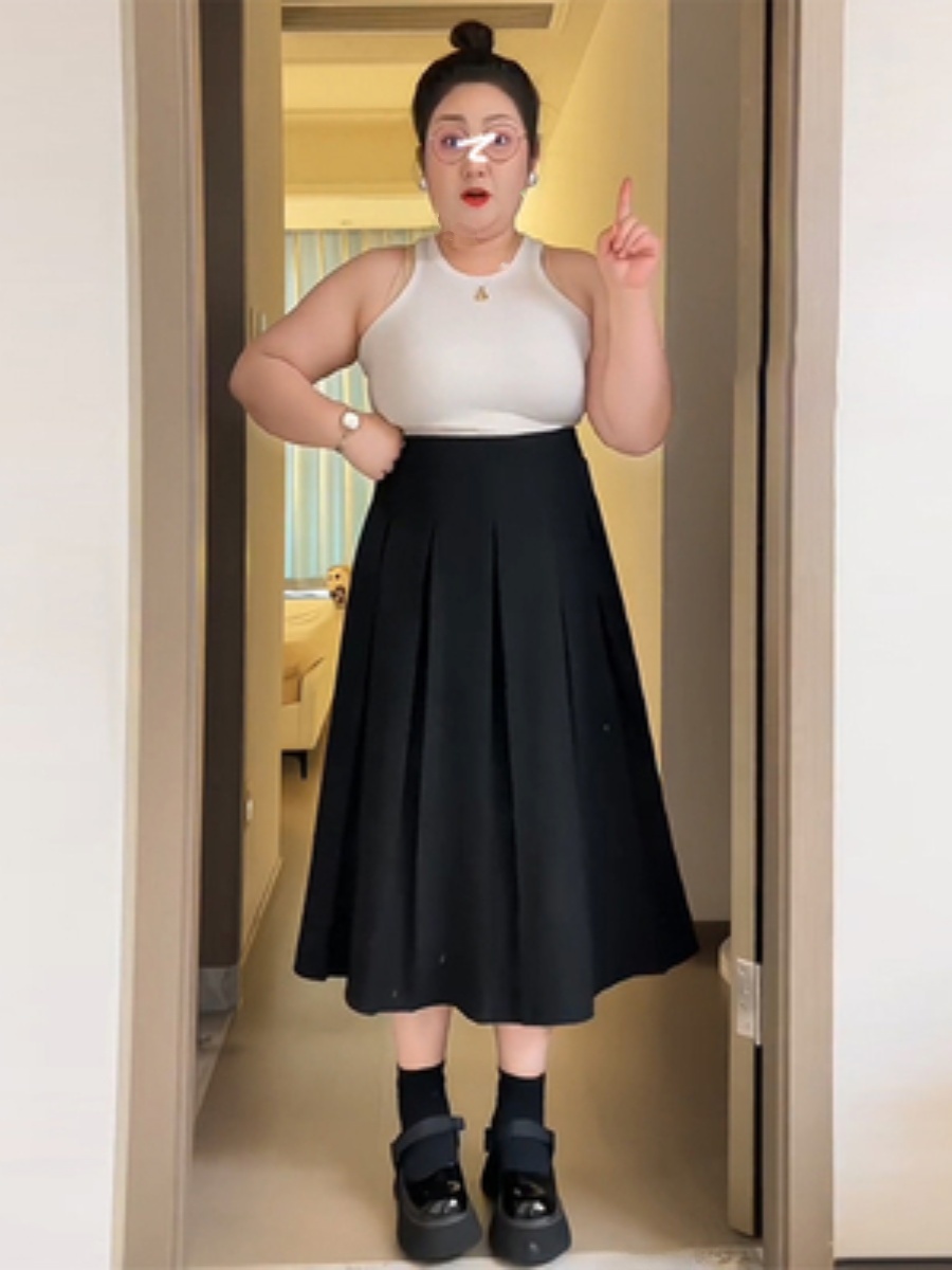 plus Size Business Casual Midi - A-Line Skirt Midi 评论和价格
