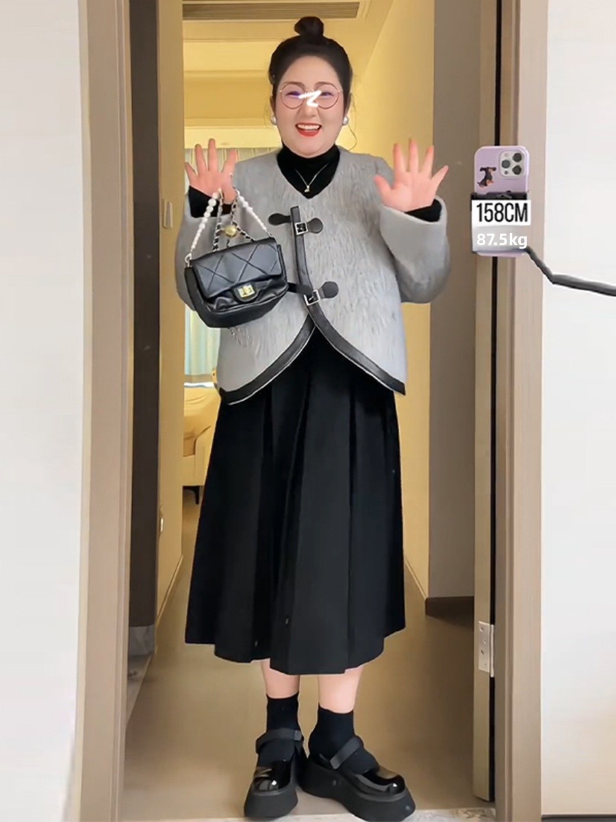 plus Size Business Casual Midi - A-Line Skirt Midi 评论和价格