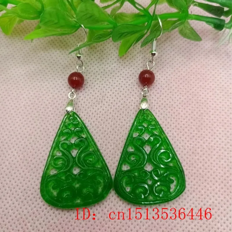 925 Silver Natural Green Jade  - Women'S Fashion Jewellery 评论和价格