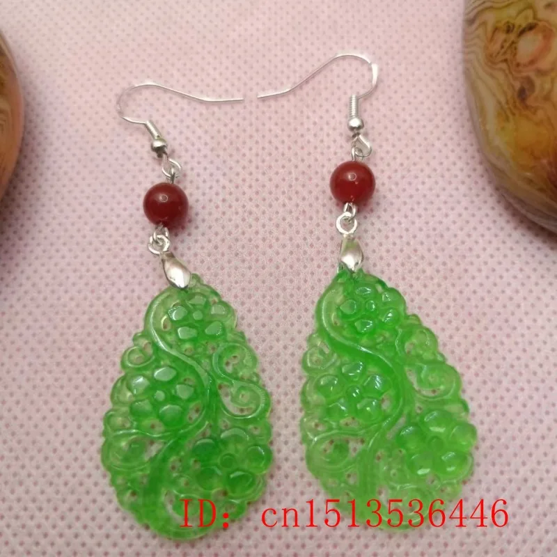 925 Silver Natural Green Jade  - Women'S Fashion Jewellery 评论和价格