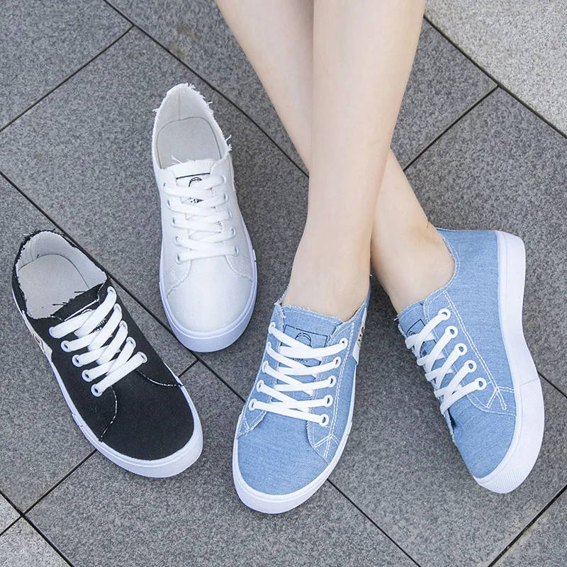 2026 Spring Summer Women Canva - Women'S Fashion Footwear 评论和价格