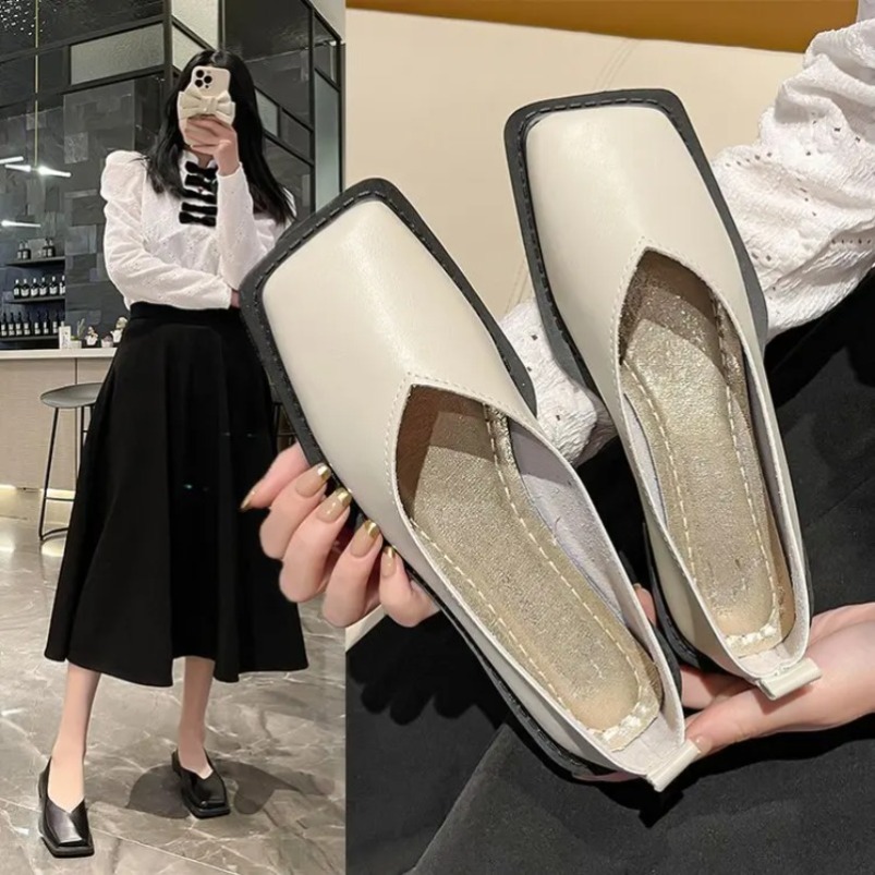Roman Women Low Heel Pumps Lad - Women'S Fashion Footwear 评论和价格