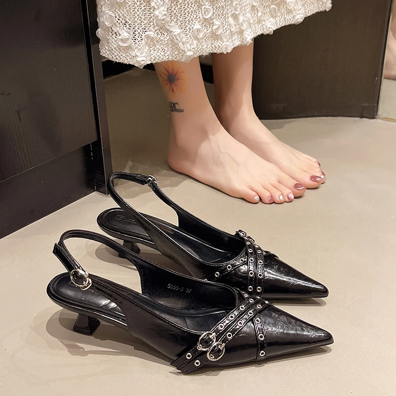 2025 New Women Pointed Toe San - Women'S Fashion Trends Summer 2025 评论和价格