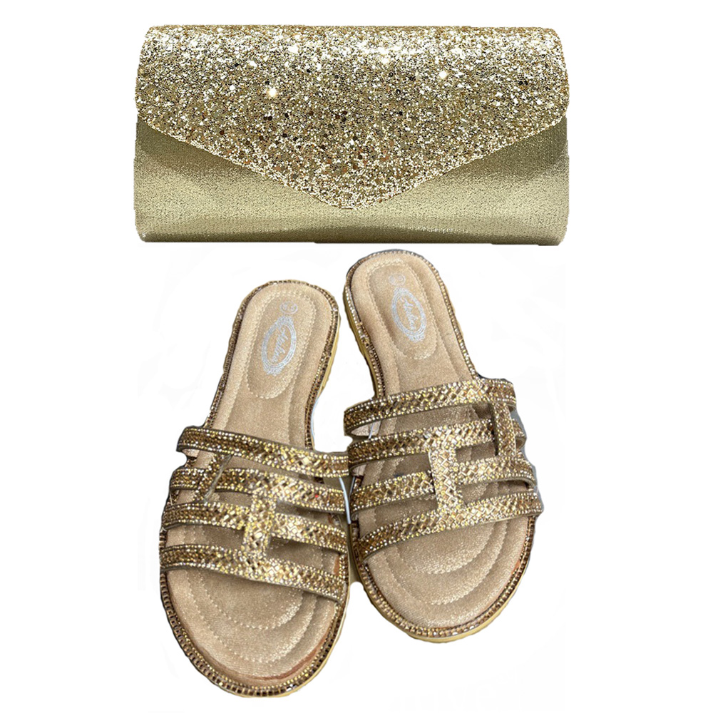 Summer New Bronze Rhinestone S - Women Fashion Handbags 评论和价格