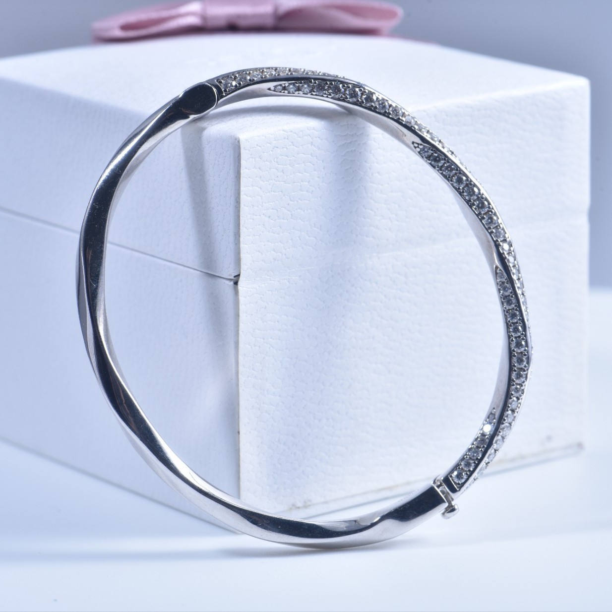 s925 Sterling Silver Bangle fo - Women'S Fashion Jewellery 评论和价格