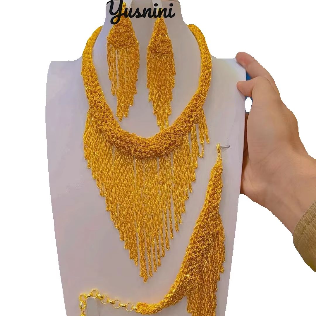 New Dubai 24K Gold Plated Brid - Women'S Fashion Rings Gold 评论和价格