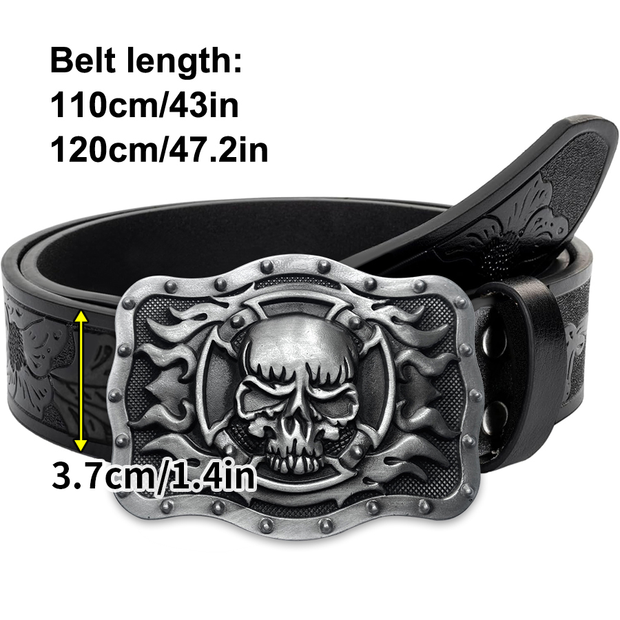 Skull Flame Belt Exquisite Car - Women Fashion Nz 评论和价格