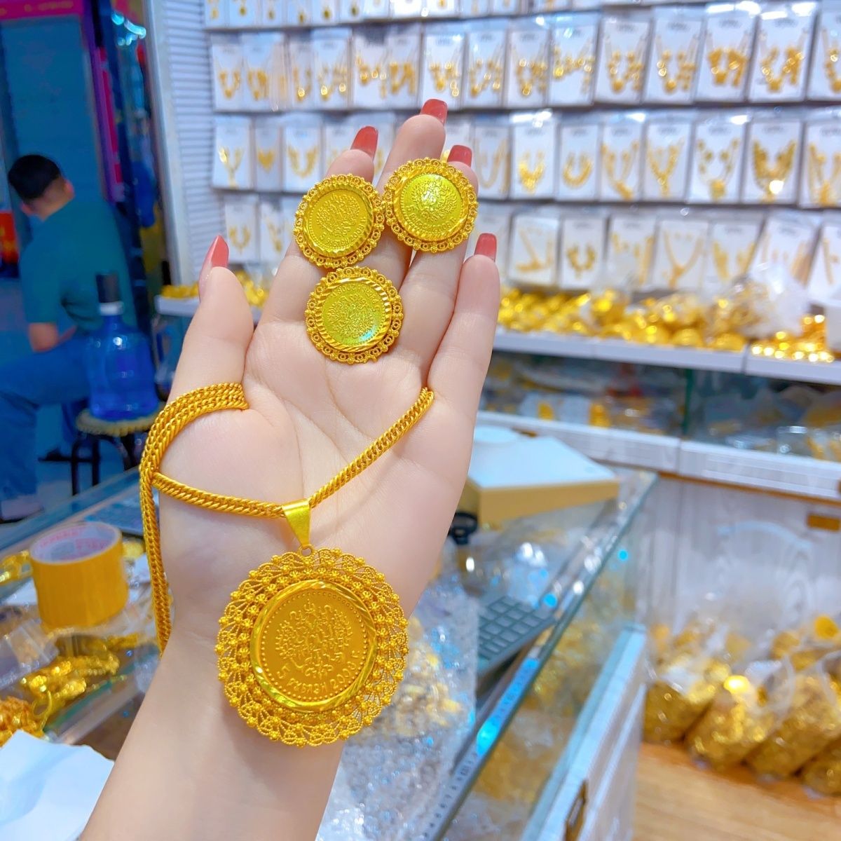 New 24K Gold Plated Dubai Jewe - Women'S Fashion Rings Gold 评论和价格