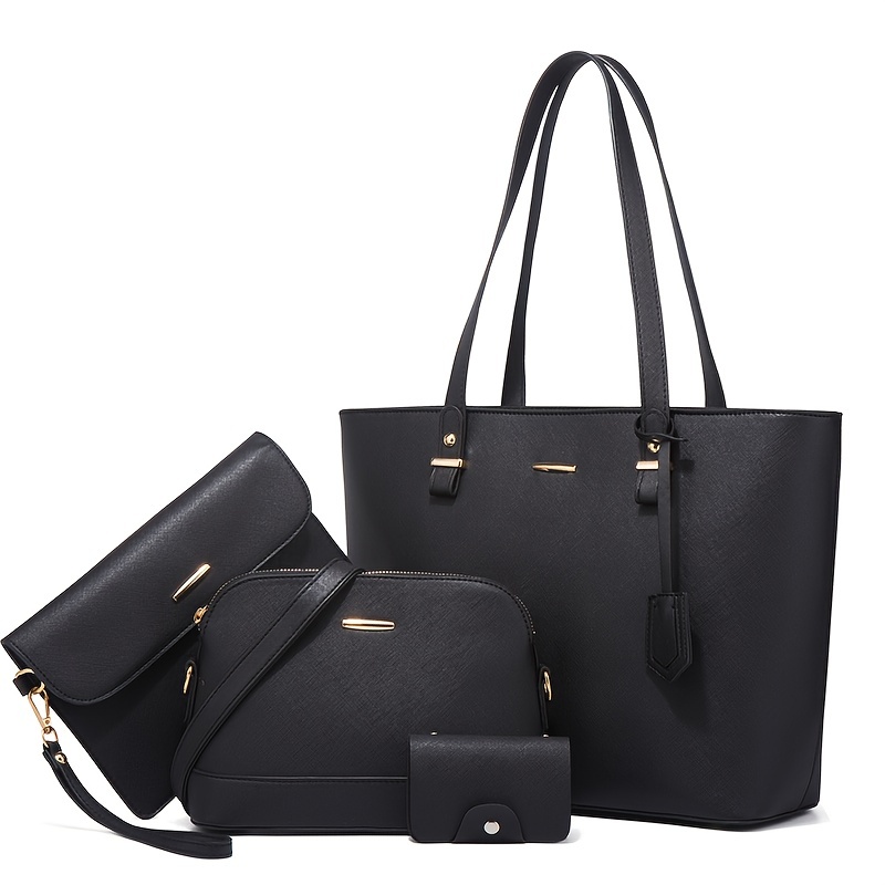 4pcs Fashion Women's Bag Sets  - Women Fashion Handbags 评论和价格