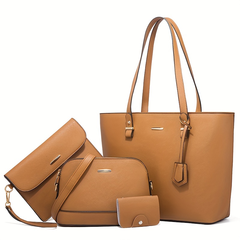 4pcs Fashion Women's Bag Sets  - Women Fashion Handbags 评论和价格