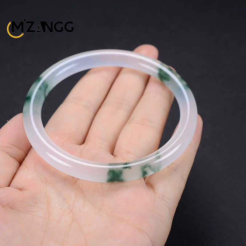 Natural Green Jadeite Bangle J - Women'S Fashion Jewellery 评论和价格