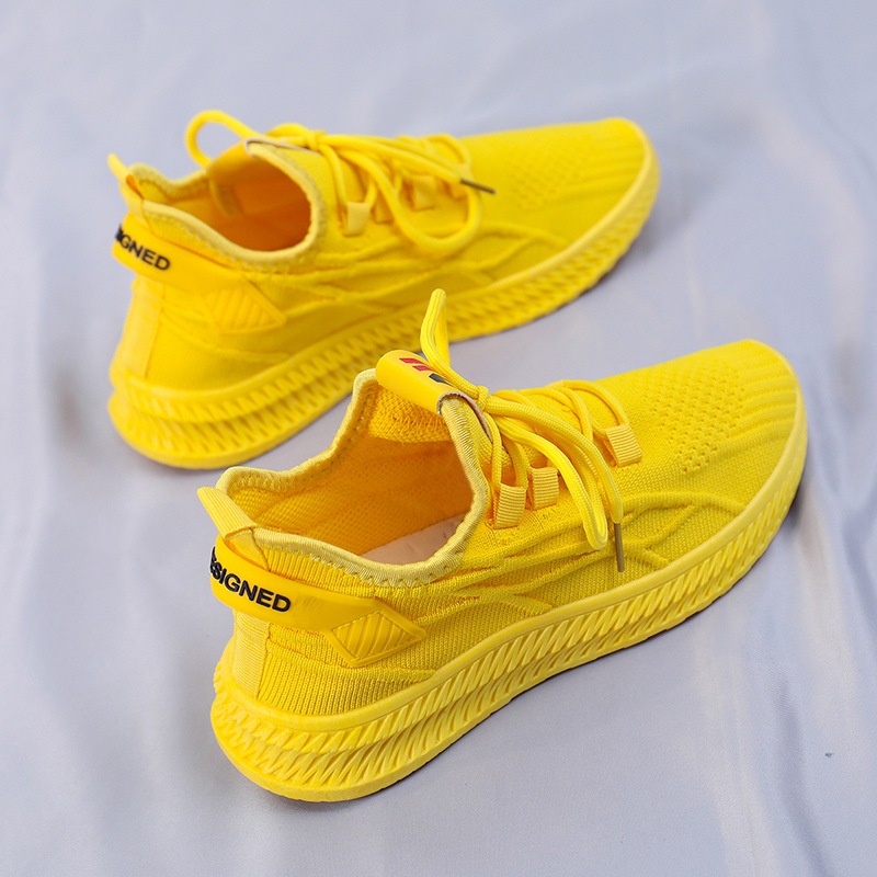 2026 Fashion Spring Female Sne - Women'S Yellow Fashion Sneakers 评论和价格