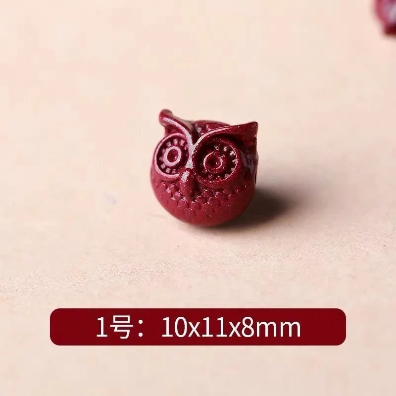 5pc Natural Cinnabar Chinese O - Women'S Fashion Jewellery 评论和价格